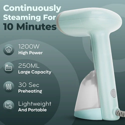 Sea Green GC111 Rang-E-Tech Handheld Garment
Steamer