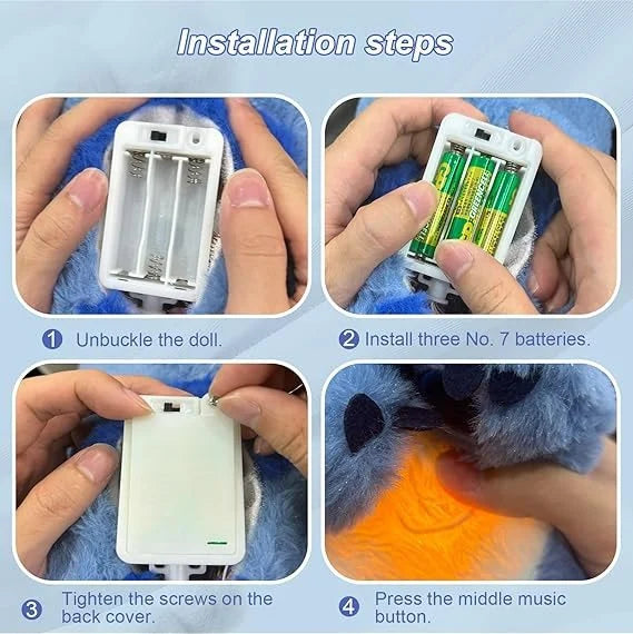 Blue Breathing Koala Snitch Sticth