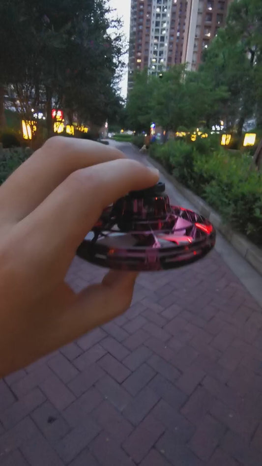 Flynova Flying Spinner Flying Gyro Spinner Flying Orb Ball UFO Flying Ball Hand Controlled Boomerang